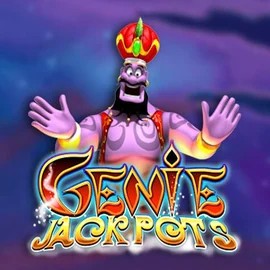 Genie Jackpots game by Blueprint Gaming – logo hosted on Fugu Casino