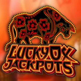 Lucky Ox Jackpots logo by Rival at Fugu Casino
