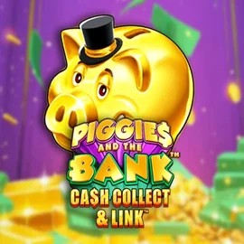 Piggies And The Bank Cash Collect & Link logo – Slots by Origins at Fugu Casino