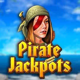 Jackpots logo of Pirate Jackpots from Belatra Games at Fugu Casino