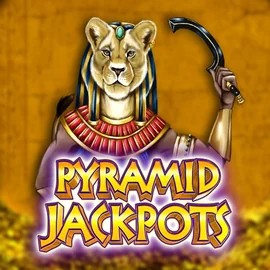 Pyramid Jackpots online game logo by King Show Games on fugucasinoo.eu