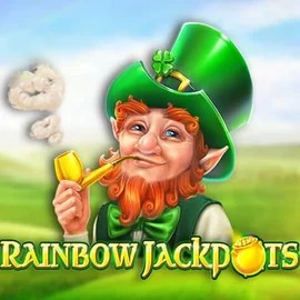 Rainbow Jackpots logo by Red Tiger Gaming Fugu Casino