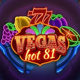 Official Slots logo: Vegas Hot 81 by Wazdan at Fugu Casino